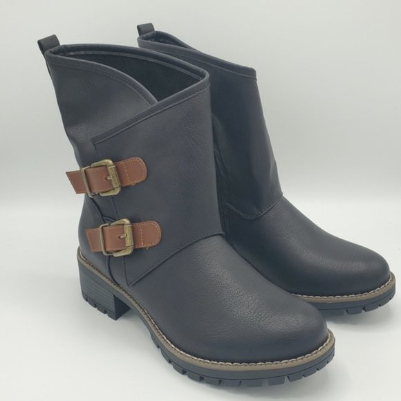 GlobalWin Shoes - GlobalWin Women's Motorcycle Boots